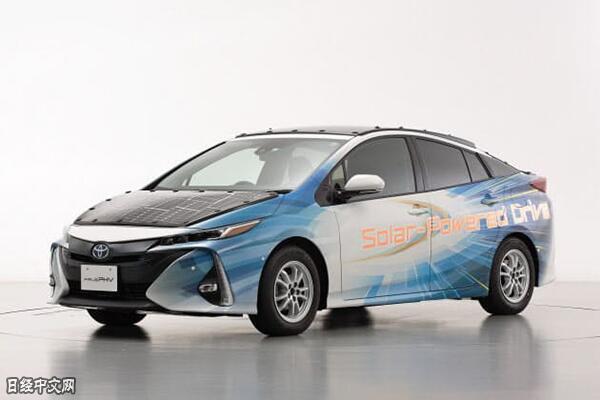夏普与丰田共同研发的光伏充电电动车将上路测试