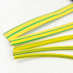 地线标识专用黄绿双色125度热缩管-- 中山市兴诚绝缘材料制品有限公司