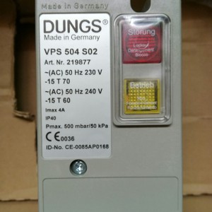 德国Dungs检漏装置VPS504S02-- 上海泉轩机电科技有限公司