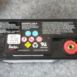 艾诺斯Genesis蓄电池16EP12V16AH纯铅美国进口-- 美国Genesis蓄电池（中国）有限公司