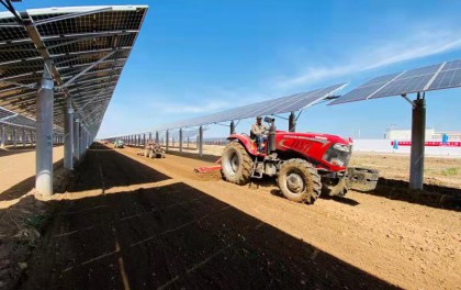 践行双碳行动 助力乡村振兴丨特变电工建设的农光互补光伏发电示范项目并网运行