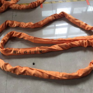 大吨位柔性吊带,大吨位圆形吊装带,大吨位起重吊绳