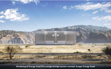 25MW/100MWh！Energy Vault计划部署重力储能项目