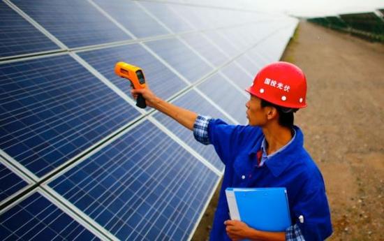外媒:中国成世界最大太阳能发电国