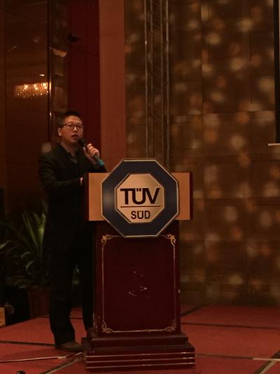 TUV SUD南中国区光伏产品服务部资深项目经理吴侯福先生