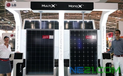 LG新一代太阳能模块亮相2011国际太阳能技术博览会 