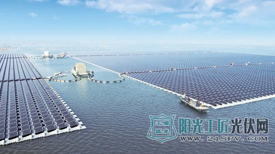 全球最大的浮动太阳能电站