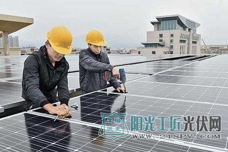 广西玉林兴业加快建设光伏精准扶贫电站项目
