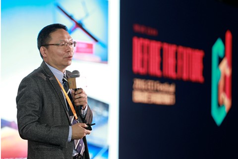汉能控股集团高级副总裁张彬介绍汉能薄膜发电技术