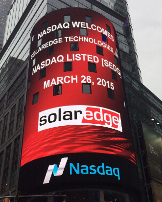 光伏微型逆变器领导企业SolarEdge登陆纳斯达克