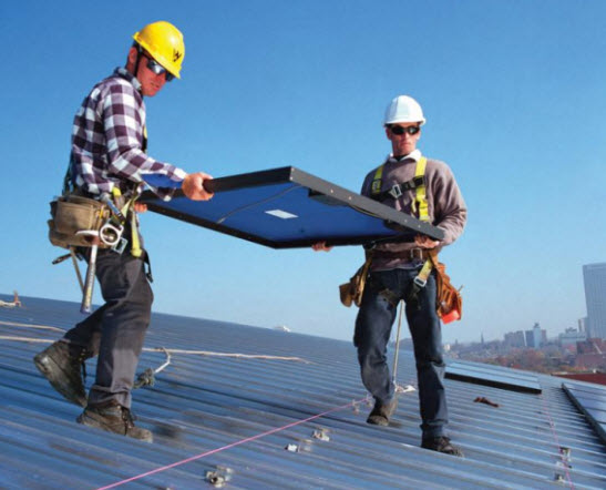 太阳能屋顶发电系统